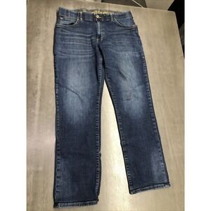 Lee Primier Select Jeans Mens 34x32 Motion Stretch Straight Leg Blue Pants